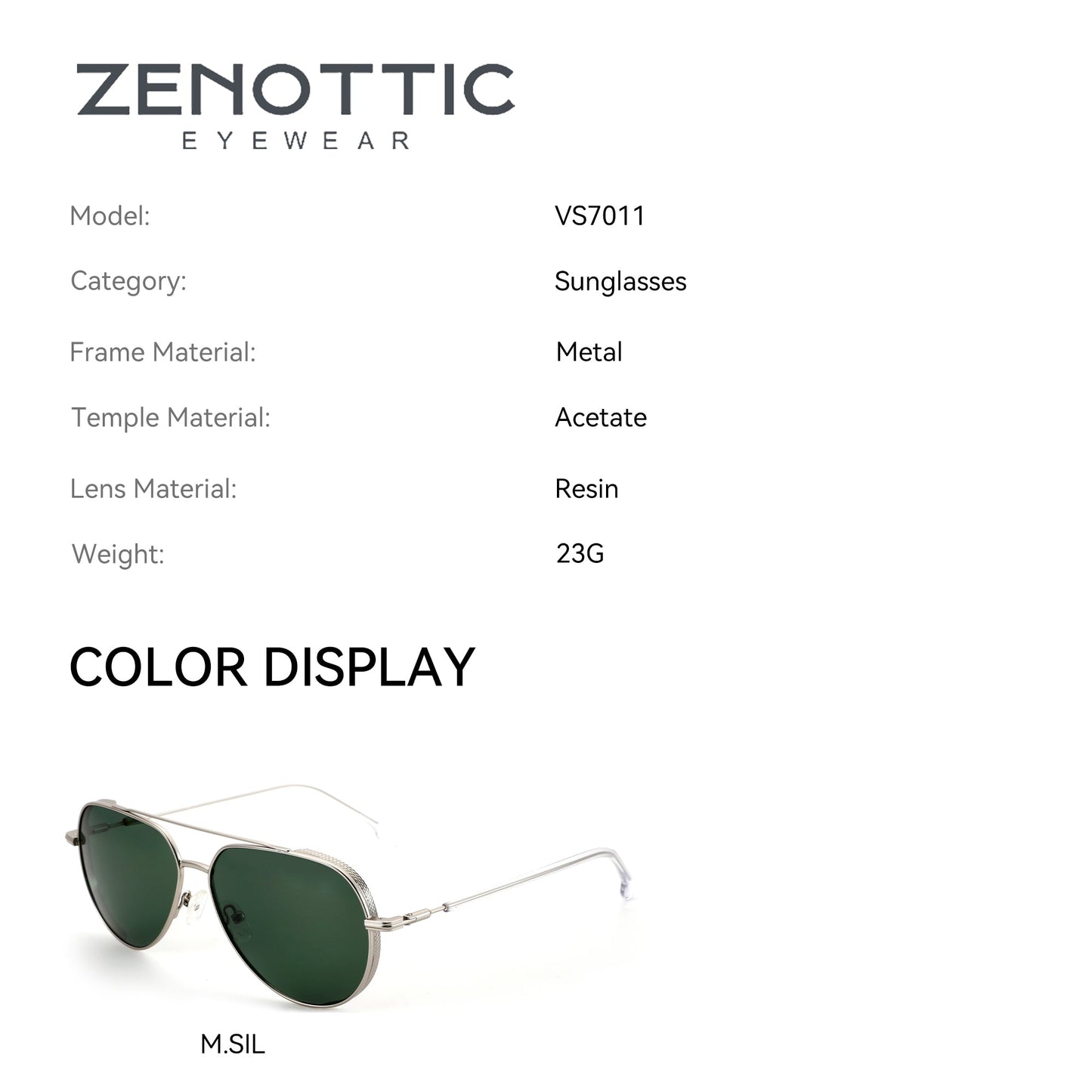 Zenottic Sun Glasses Malcolm