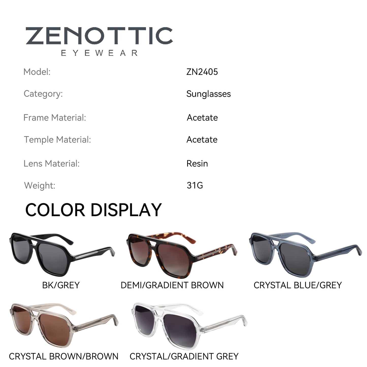 Zenottic Sun Glasses Rodney
