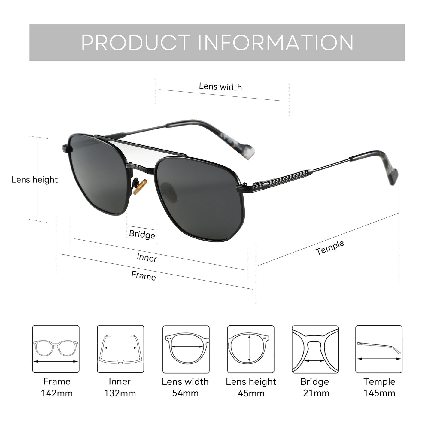 Zenottic Sun Glasses Jeff