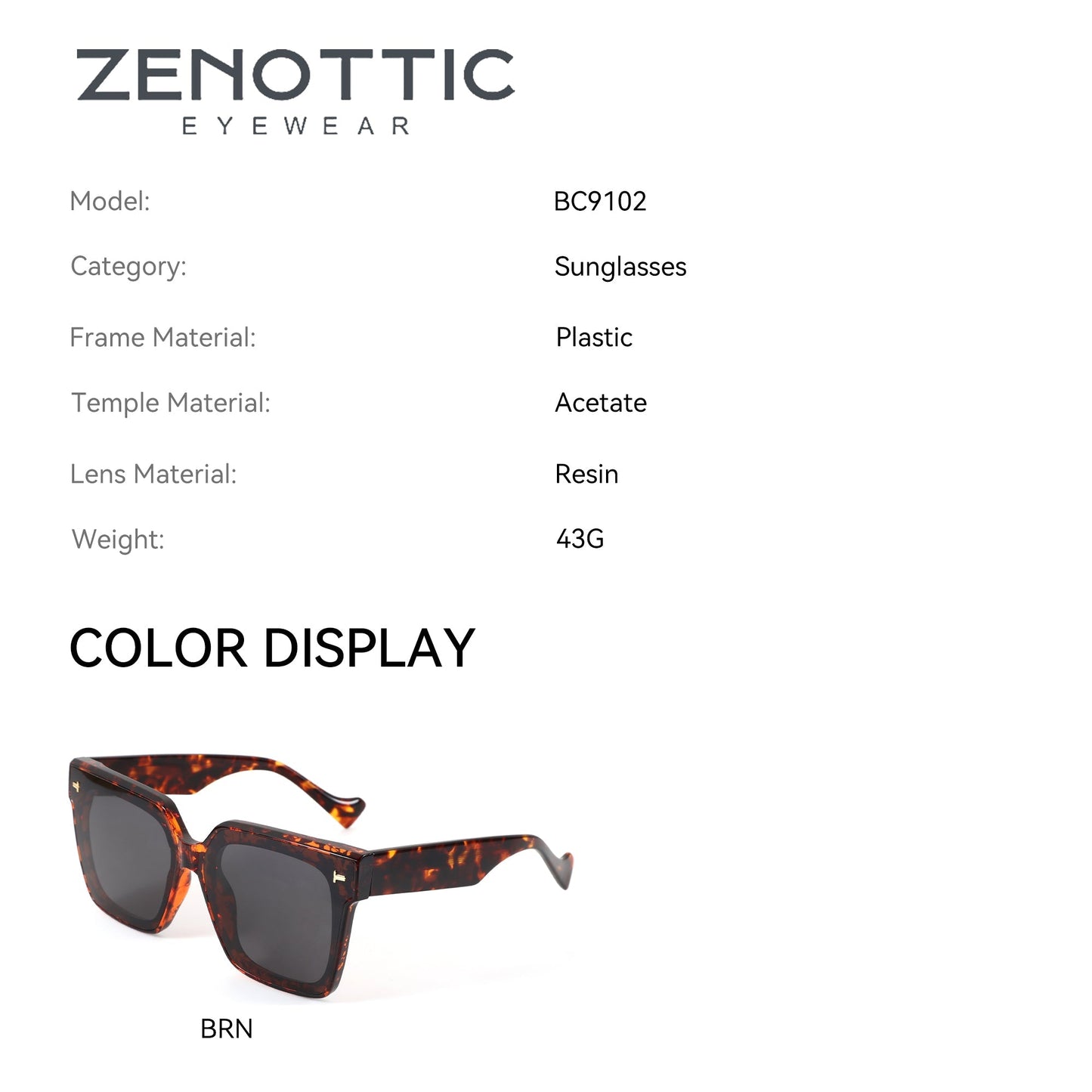 Zenottic Sun Glasses Bruce