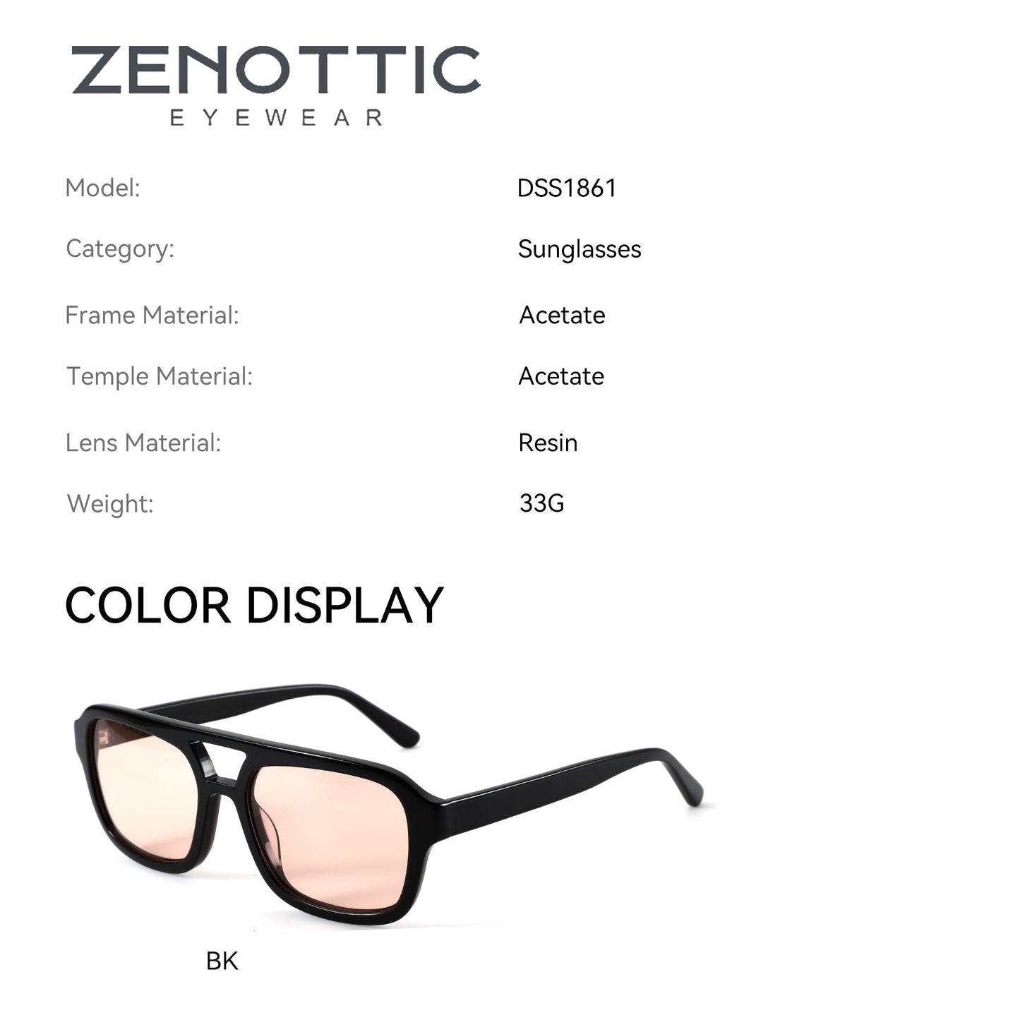 Zenottic Sun Glasses Clark